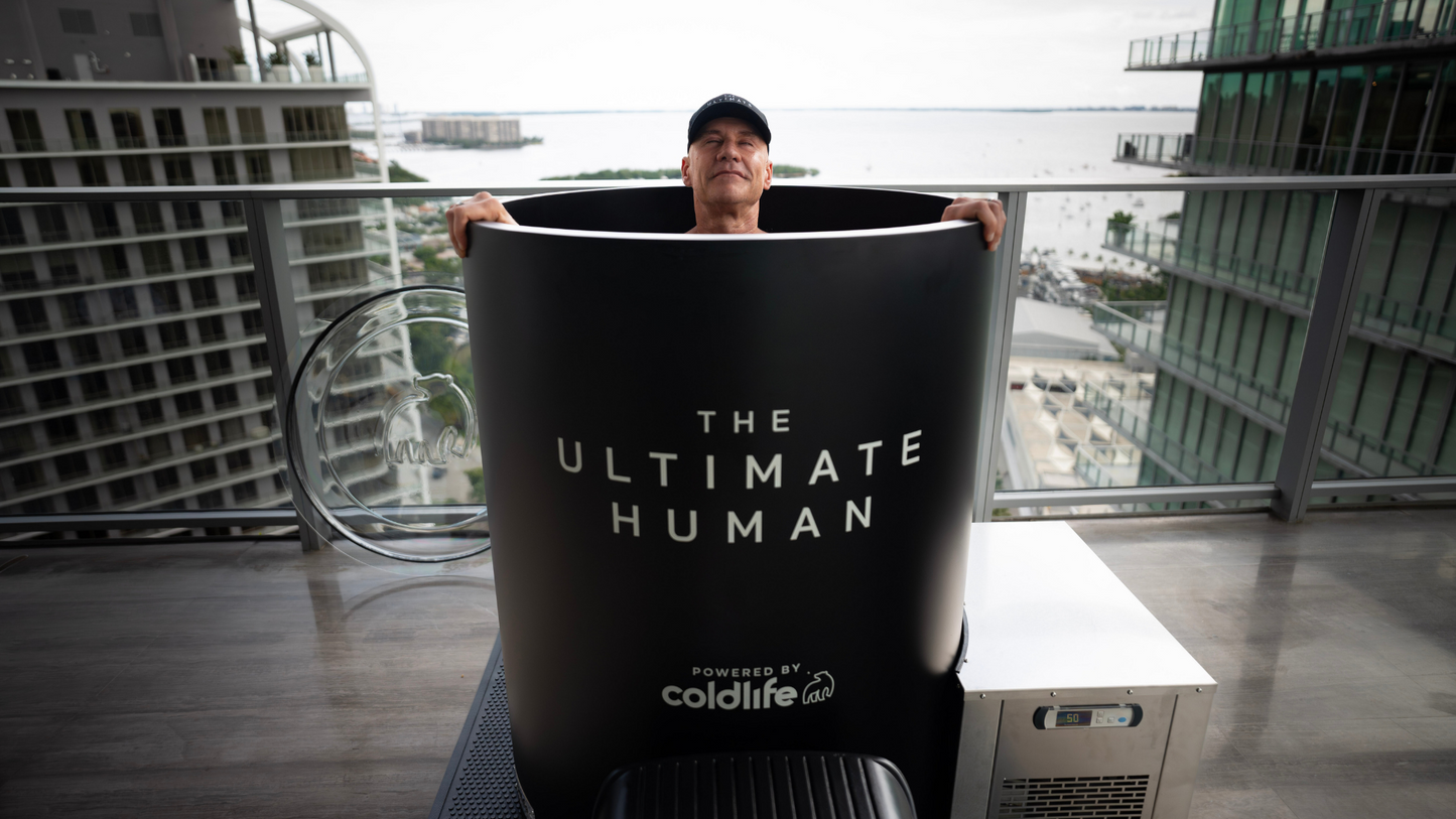 The Cold Life Ultimate Cold Plunge Barrel with Chiller