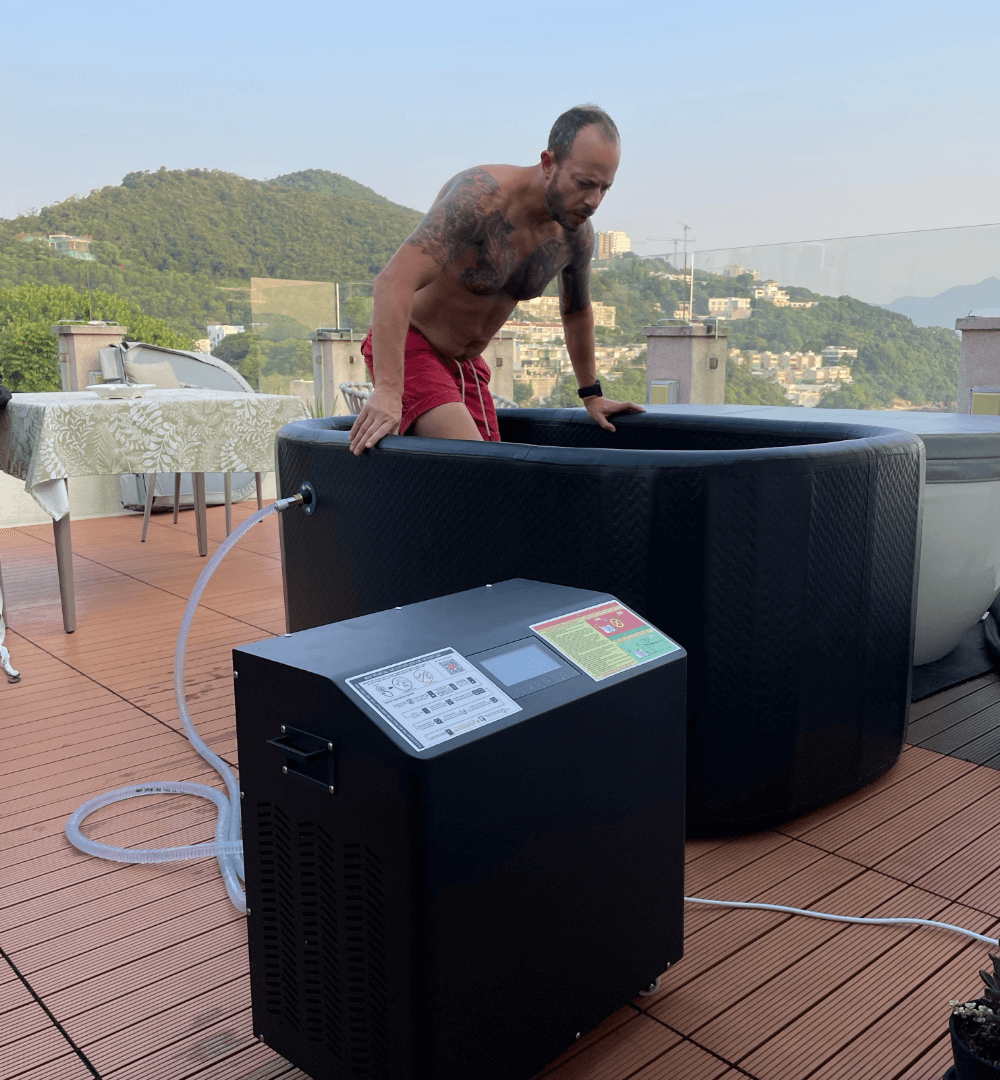 Dreampod Portable Flex Cold Plunge Tub + Chiller