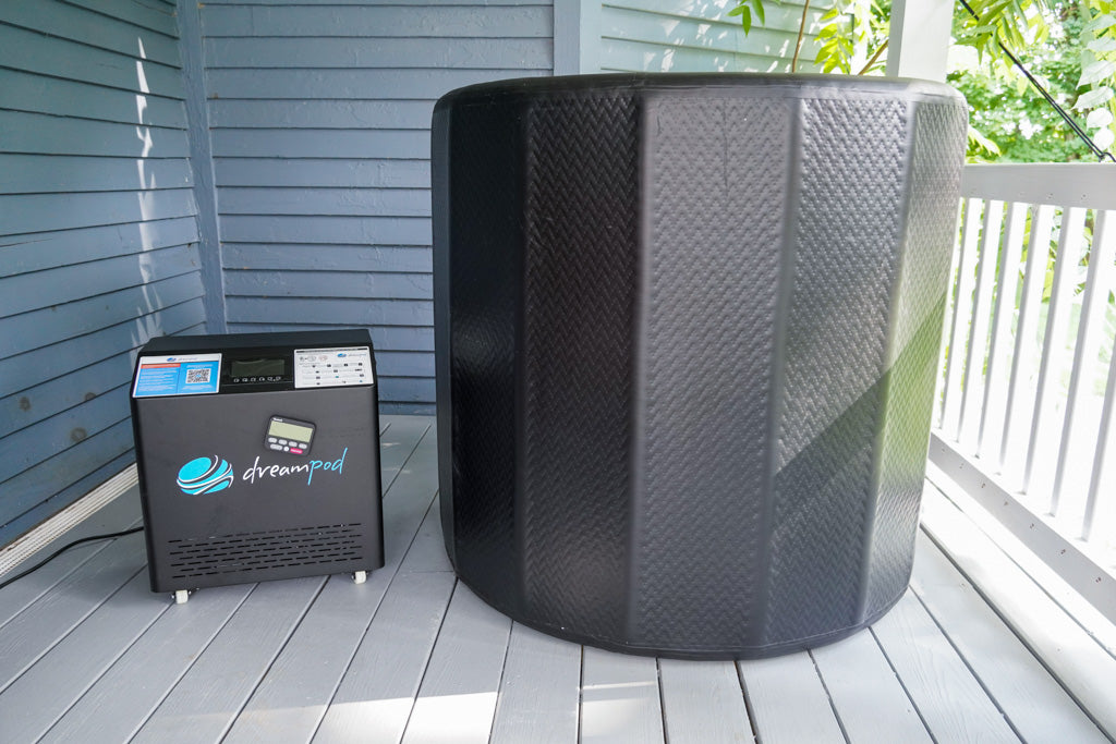 Dreampod Portable Flex Cold Plunge Barrel + Chiller