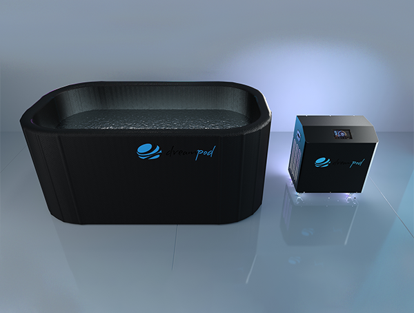 Portable Cold Plunge Tub with Water Chiller