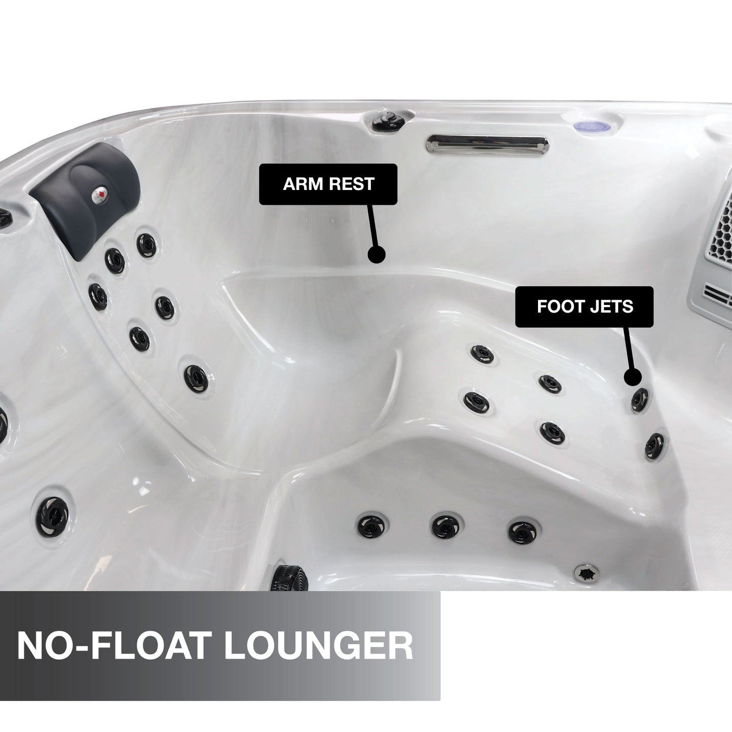 Canadian Spa Cambridge 6-Person 34-Jet Hot Tub